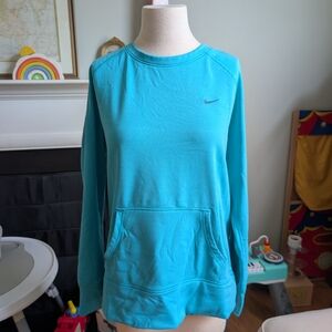 Nike Women's Blue Long Sleeve Top